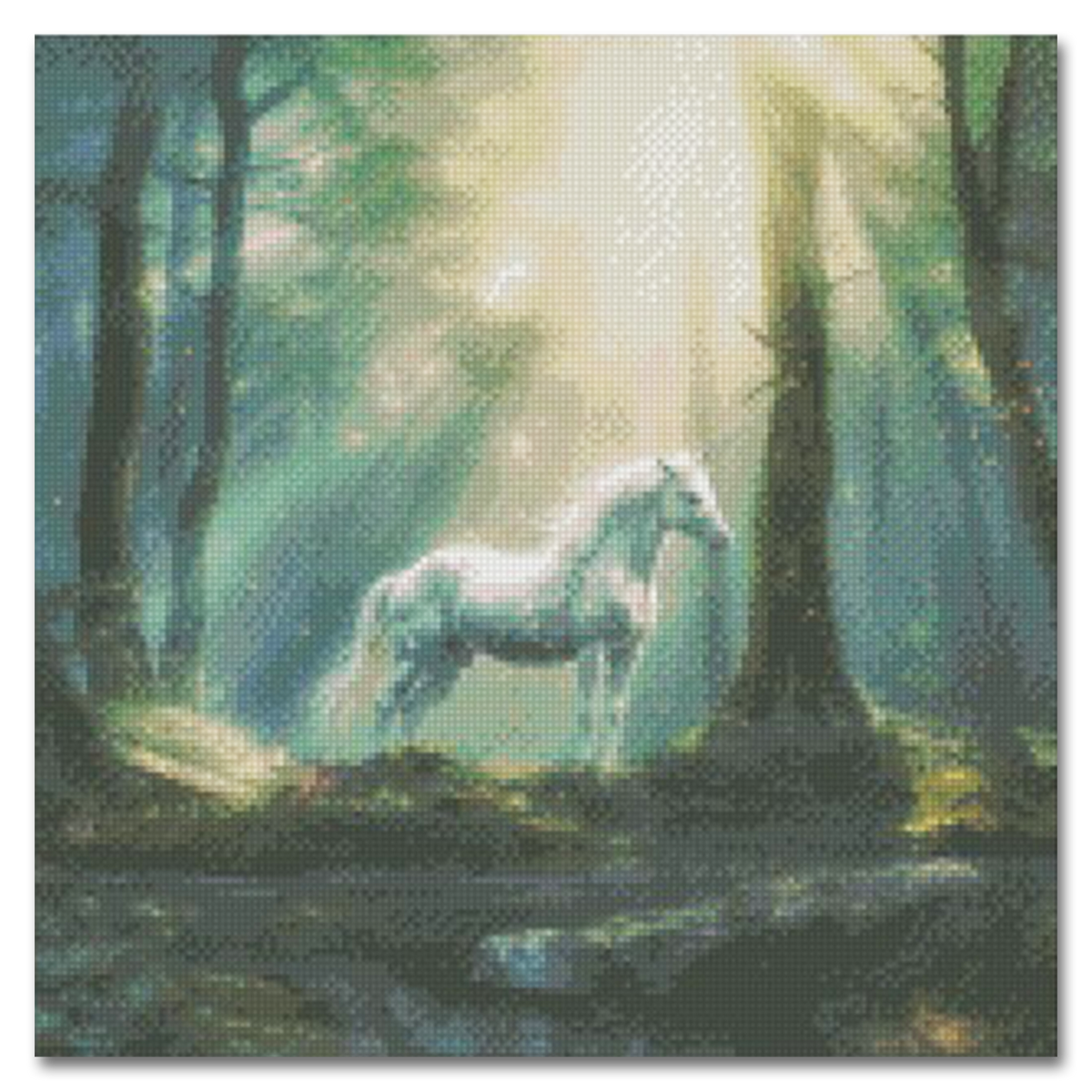 Rainbow Unicorn Diamond Painting Kit - Unicorn– Craft-Ease