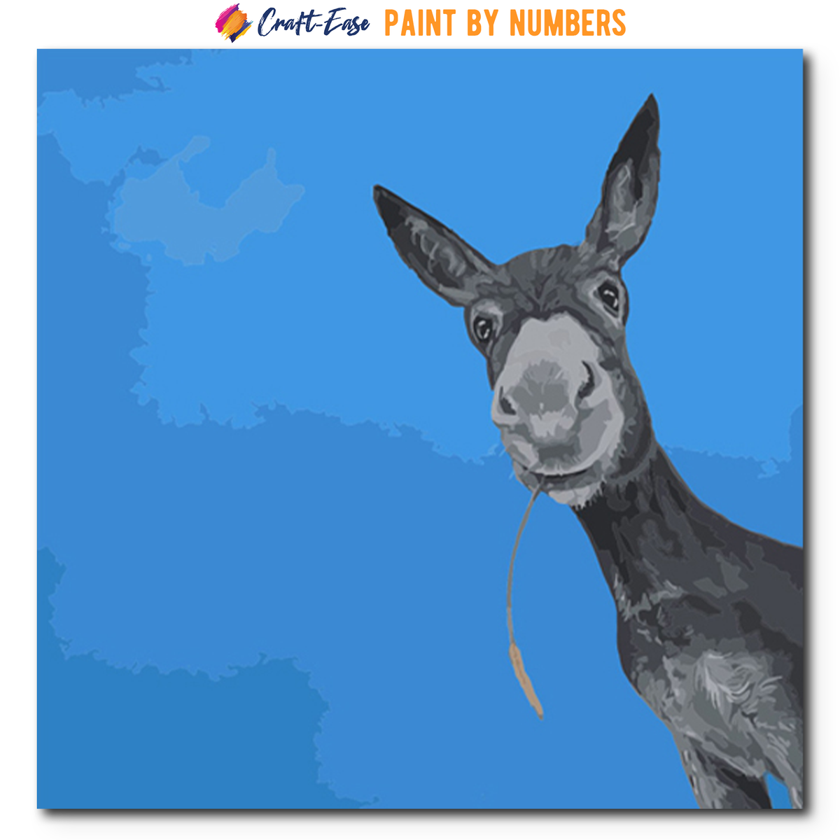 Cartoon Animal Painting with Paint by Numbers Kit for Kids –  AllPaintbyNumbers