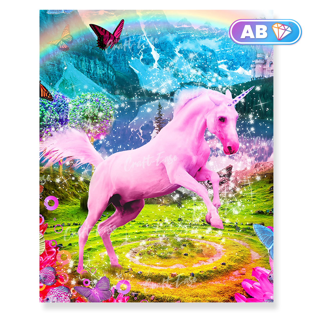 Rainbow Unicorn - Diamond Art Kit – Meridian Fine Arts