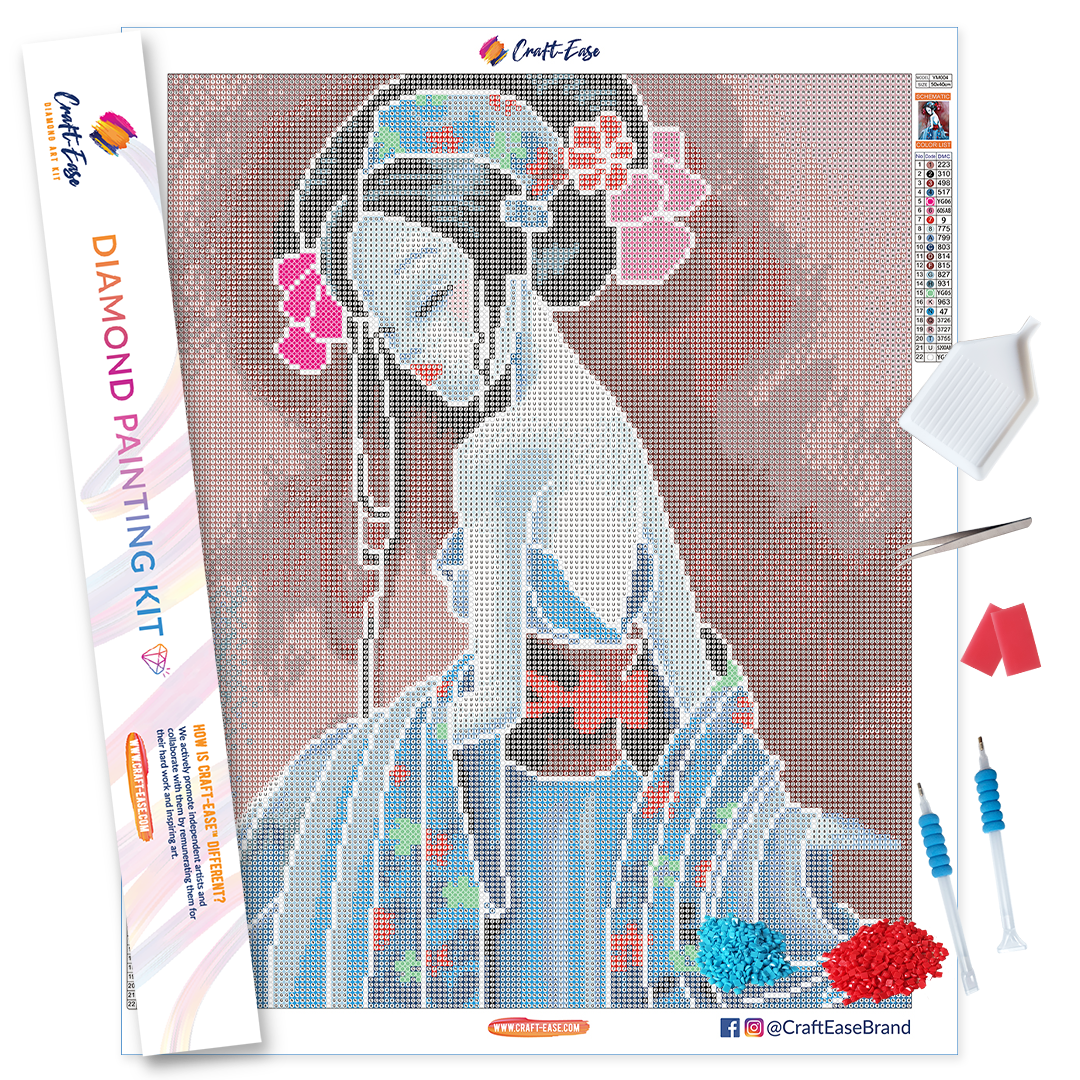 Classy Girl Glow Diamond Painting - Japde Pearls– Craft-Ease