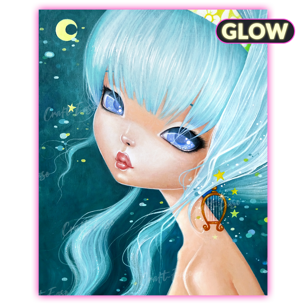 Glow in the Dark Art - Glow Diamond Painting Kits - Glow Diamonds–  Craft-Ease