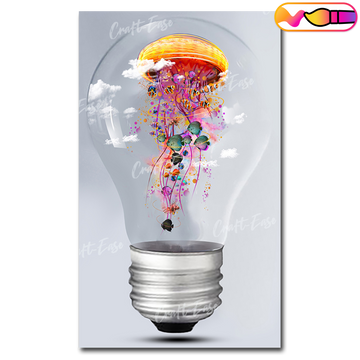 An image showing Electric Jellyfish Light Bulb By David Loblaw