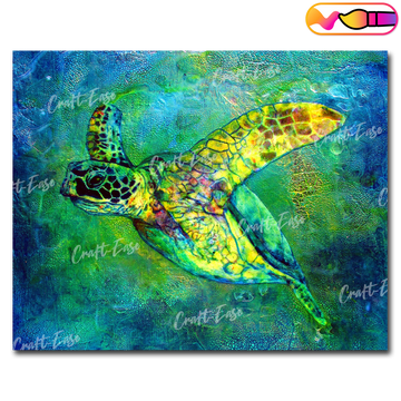 Peinture par numéros "Silent Journey" Craft-Ease™ - Série exclusive (40 x 50 cm)