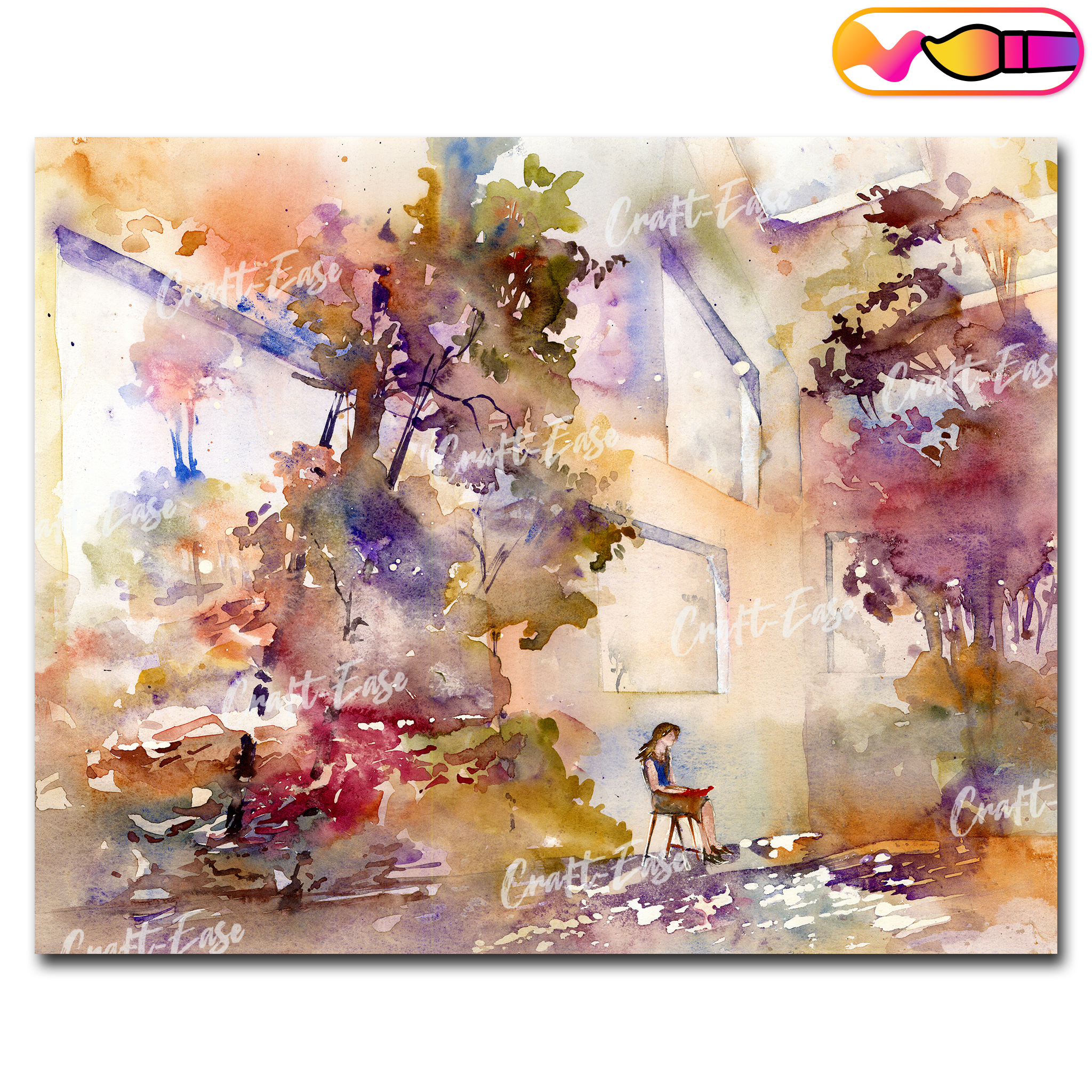 "Alone" Paint By Numbers Craft-Ease™ - Exclusive Series (40 x 50 cm)