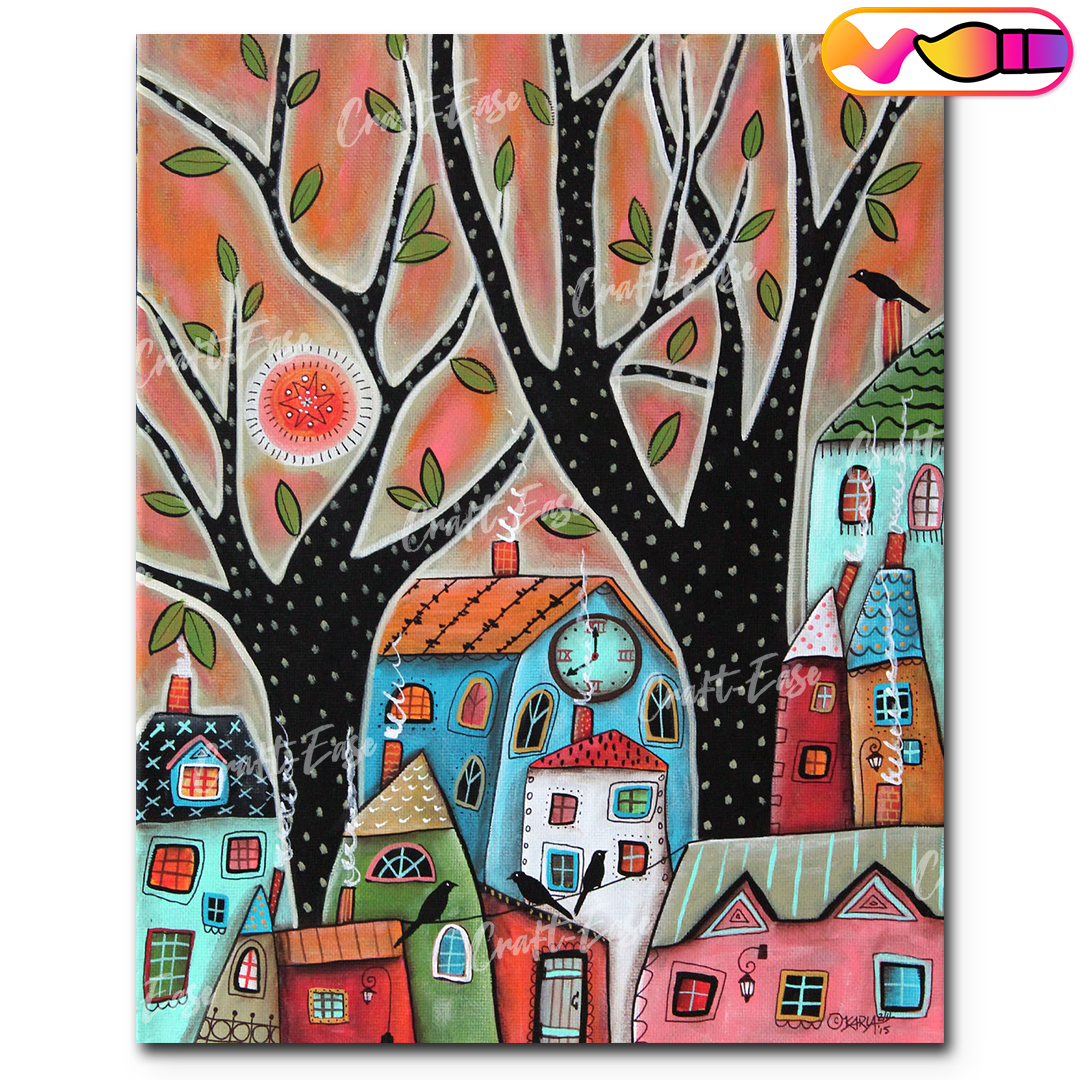 "8AM" Paint By Numbers Craft-Ease™ - Exclusive Series (50 x 40 cm)