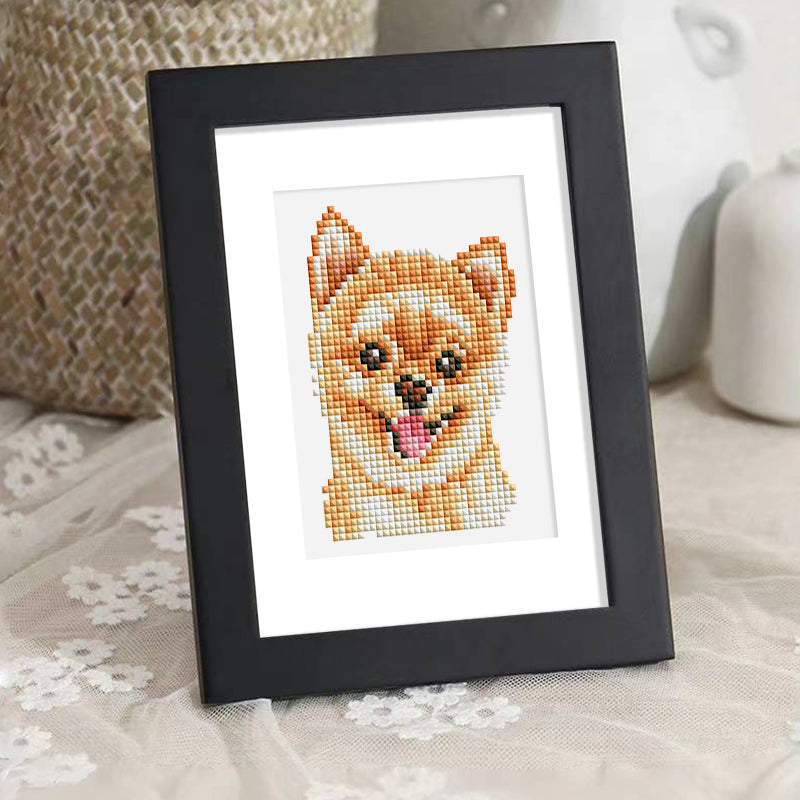 Puppies - Mini Diamond Painting (Set of 12)