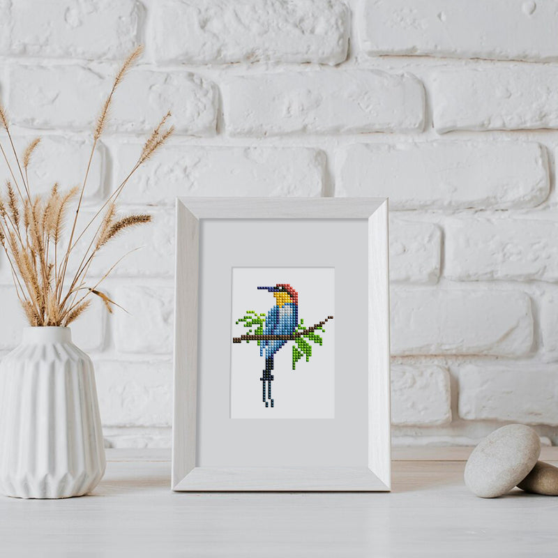 Colorful Birds - Mini Diamond Painting (Set of 12)