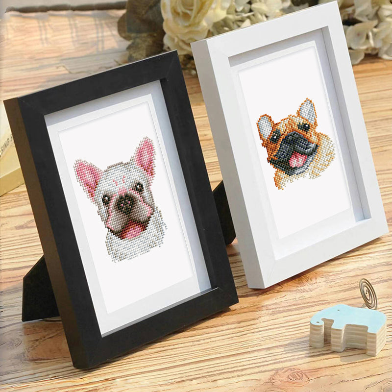 Puppies - Mini Diamond Painting (Set of 12)