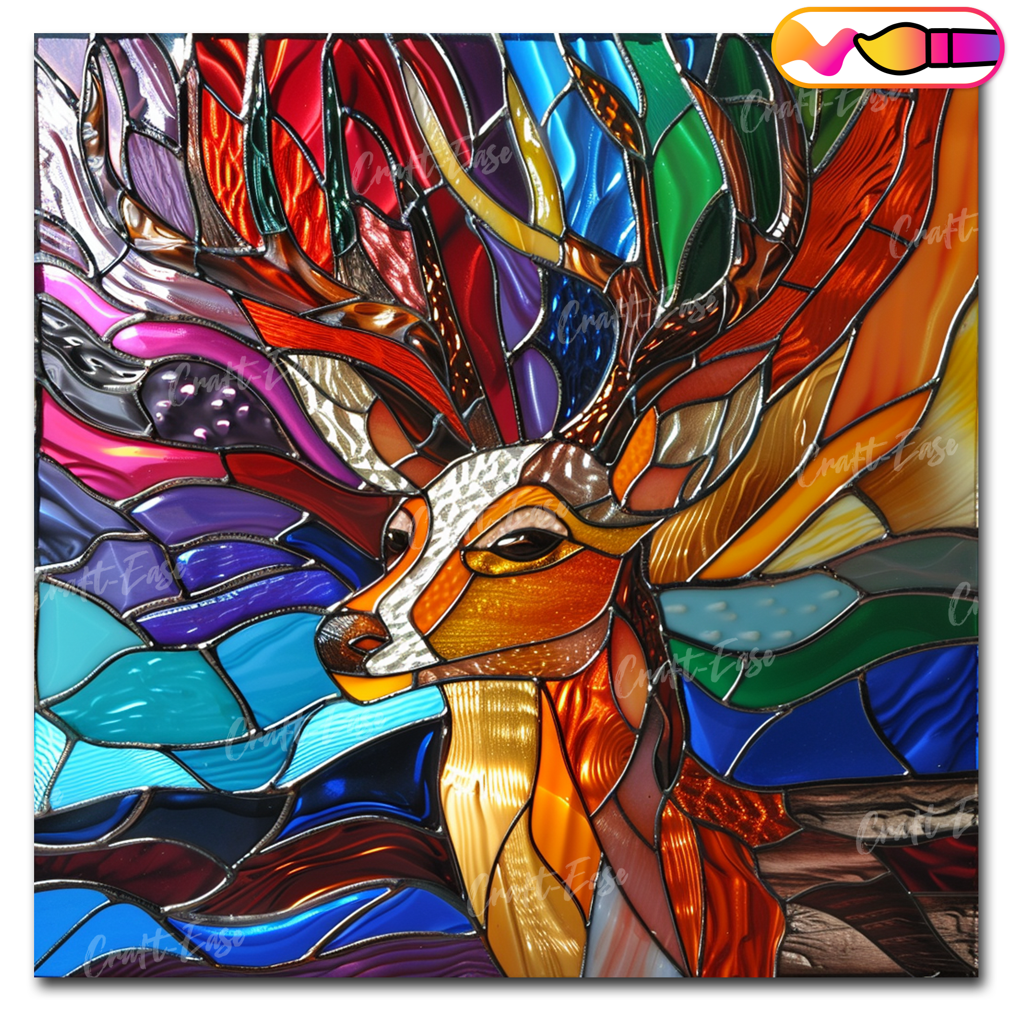 Colorful Deer - Paint By Numbers