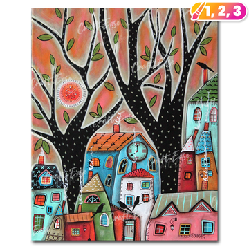 "8AM" Paint By Numbers Craft-Ease™ - Exclusive Series (50 x 40 cm)
