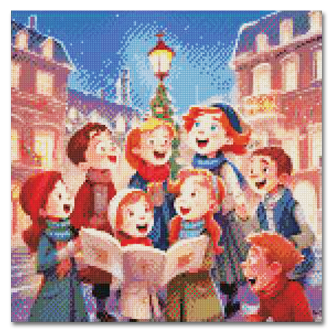 "Christmas Carol" Diamond Painting Kit Craft-Ease™ (Multiple sizes)