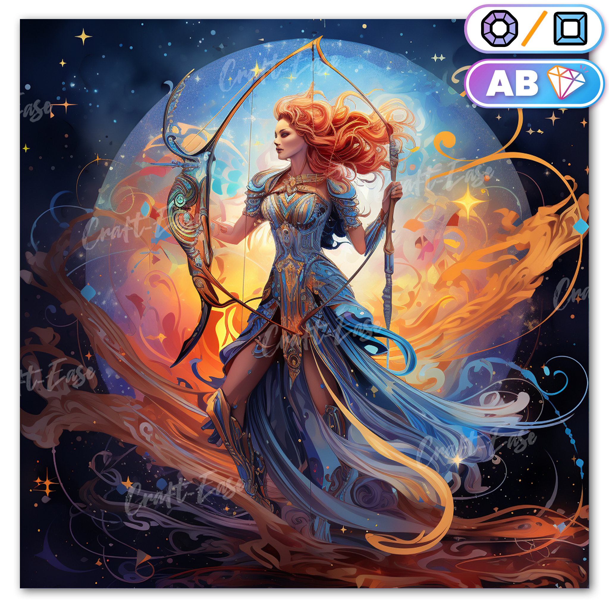 Sagittarius - Diamond Painting Kit