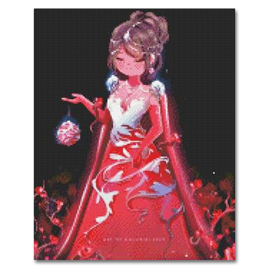 "Red Rose" Diamond Painting Kit Craft-Ease™ (Multiple sizes)