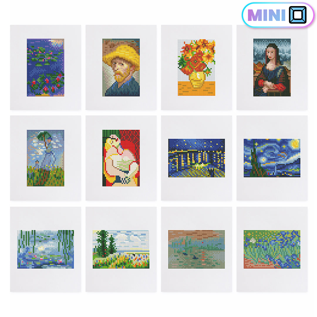 The Classics - Mini Diamond Painting (Set of 12)