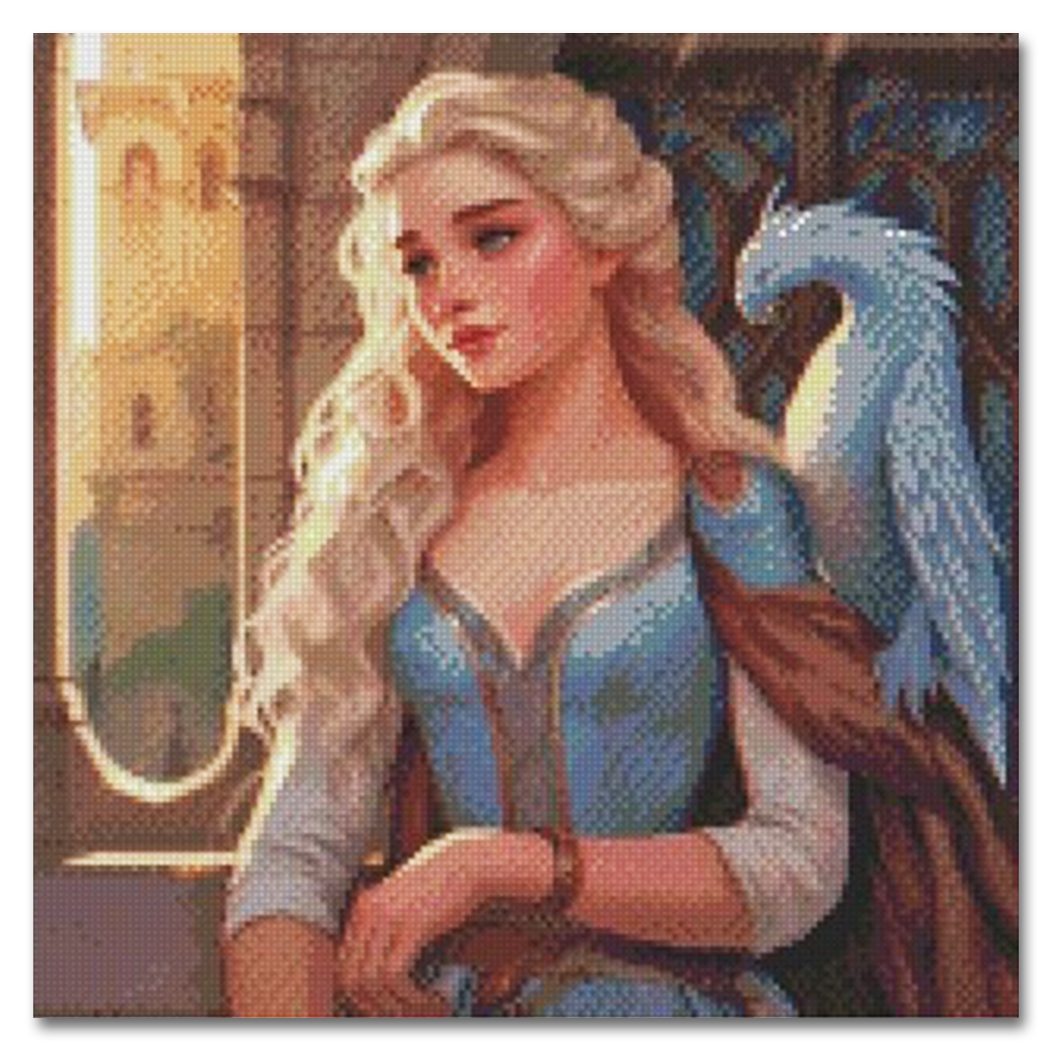 "Princess and Dragon" Diamond Painting Kit Craft-Ease™ (Multiple sizes)