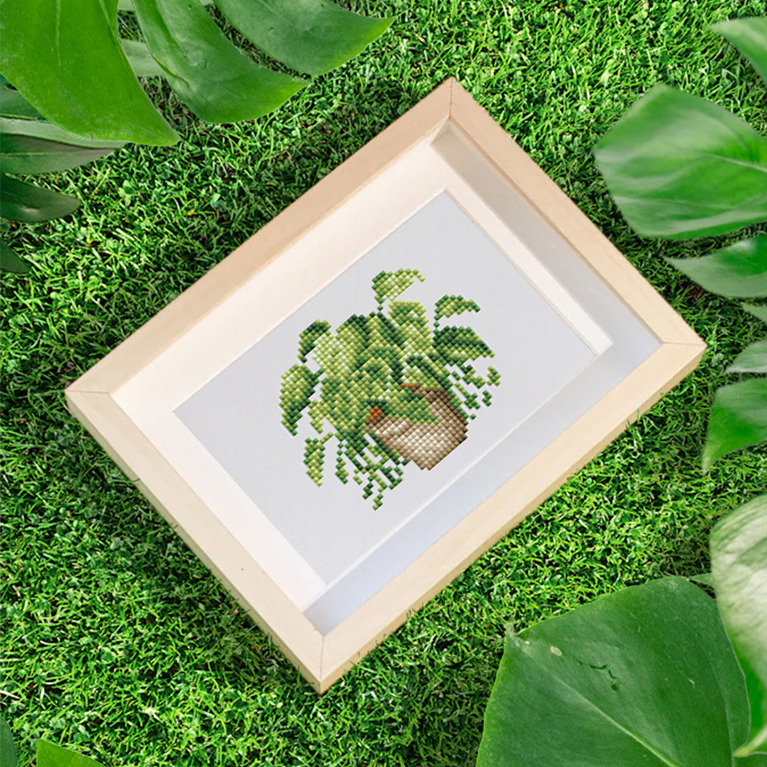 Plants - Mini Diamond Painting (Set of 12)