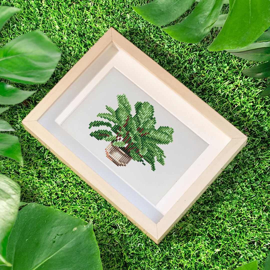 Plants - Mini Diamond Painting (Set of 12)