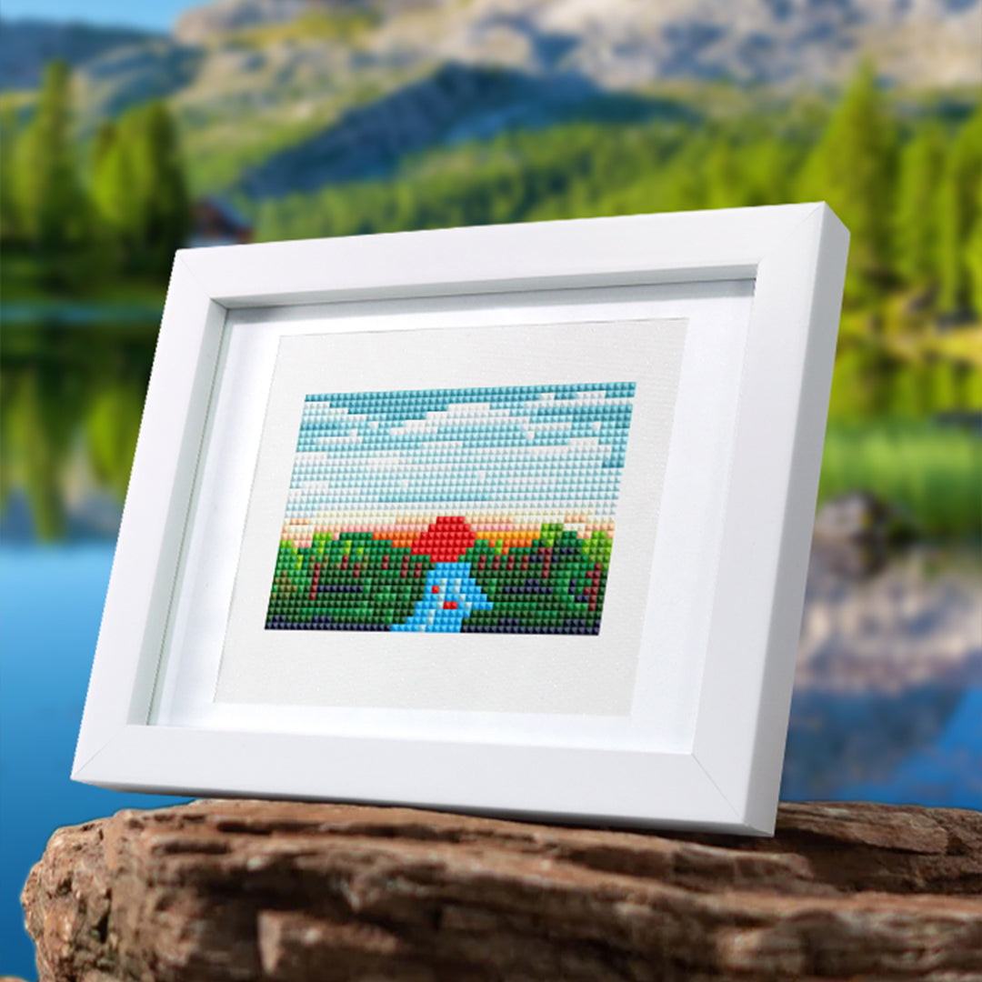 Sceneries - Mini Diamond Painting (Set of 10)