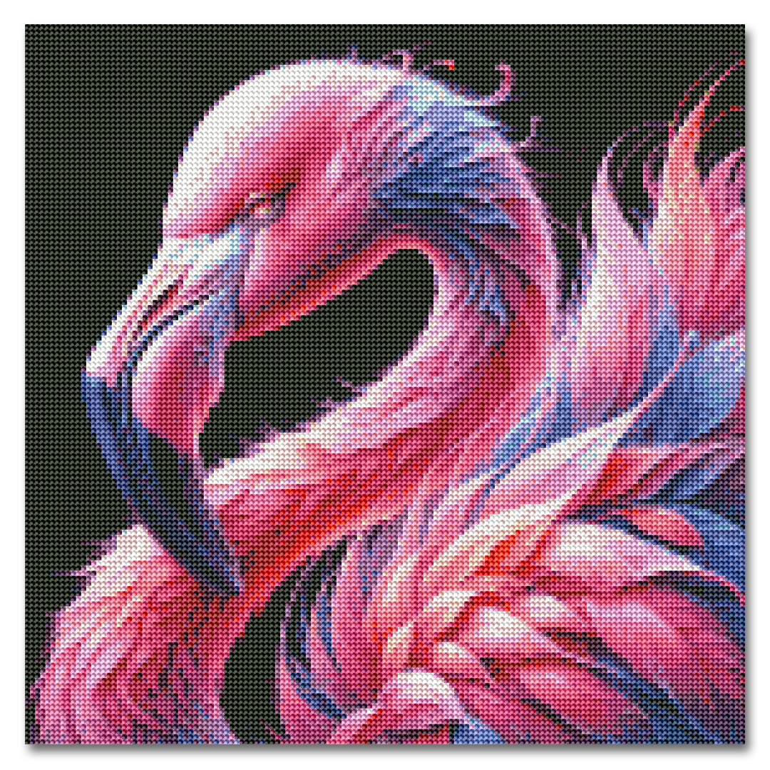 Flamingo - Diamond Painting Kit