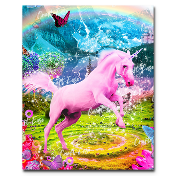 Unicorn Colorful Paint by Numbers - Unicorn– Craft-Ease