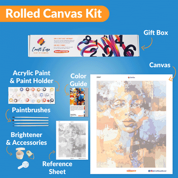 Rolled Canvas-no Crease, Diy Acrylic Paint By Numbers For Adults, Paint By  Numbers For Adults Acrylic Kits With Frameless, Paint By Numbers, Painting  By Numbers For Adults, Painting Kits, Hobbies And Crafts
