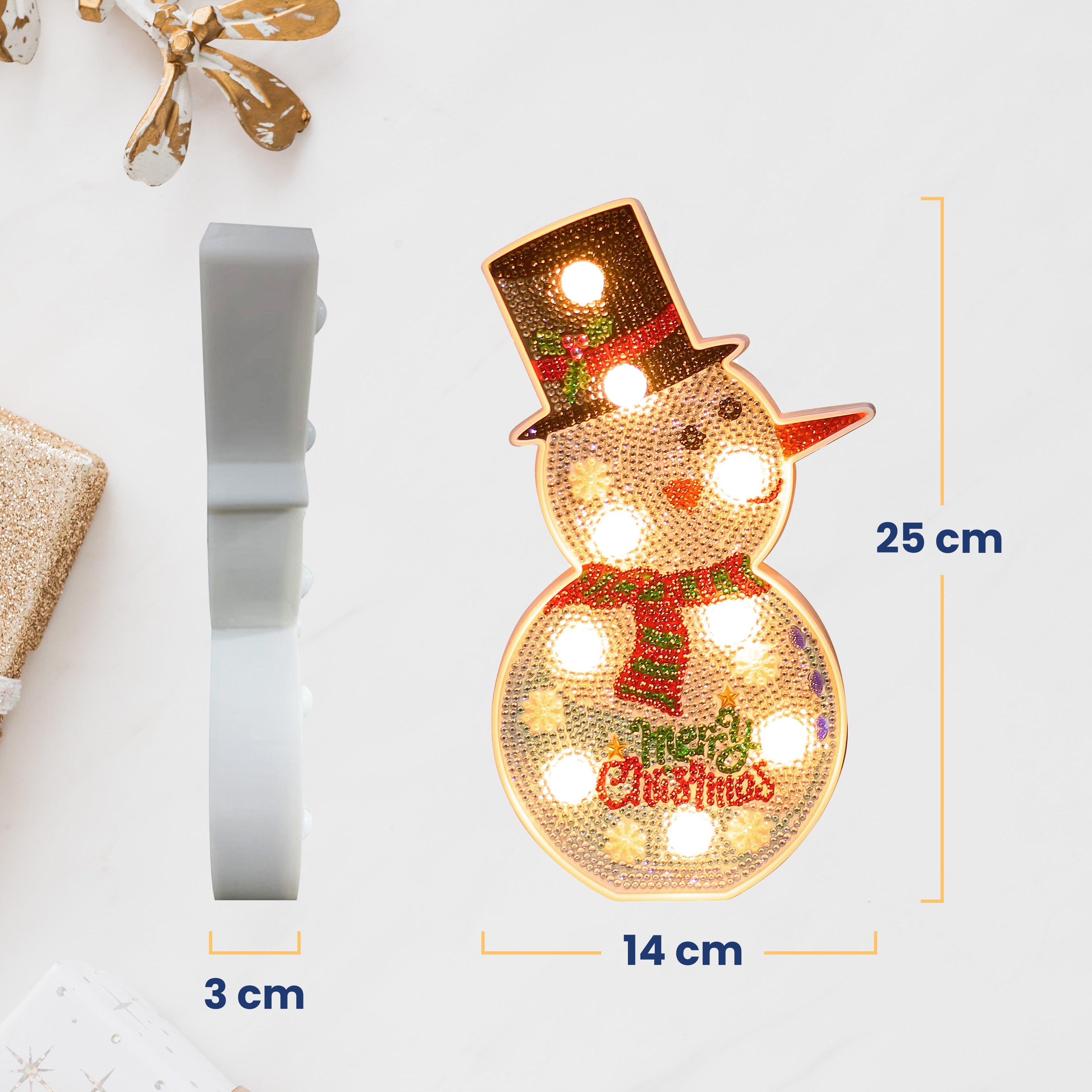 DIY Diamond Christmas Lamp Kit