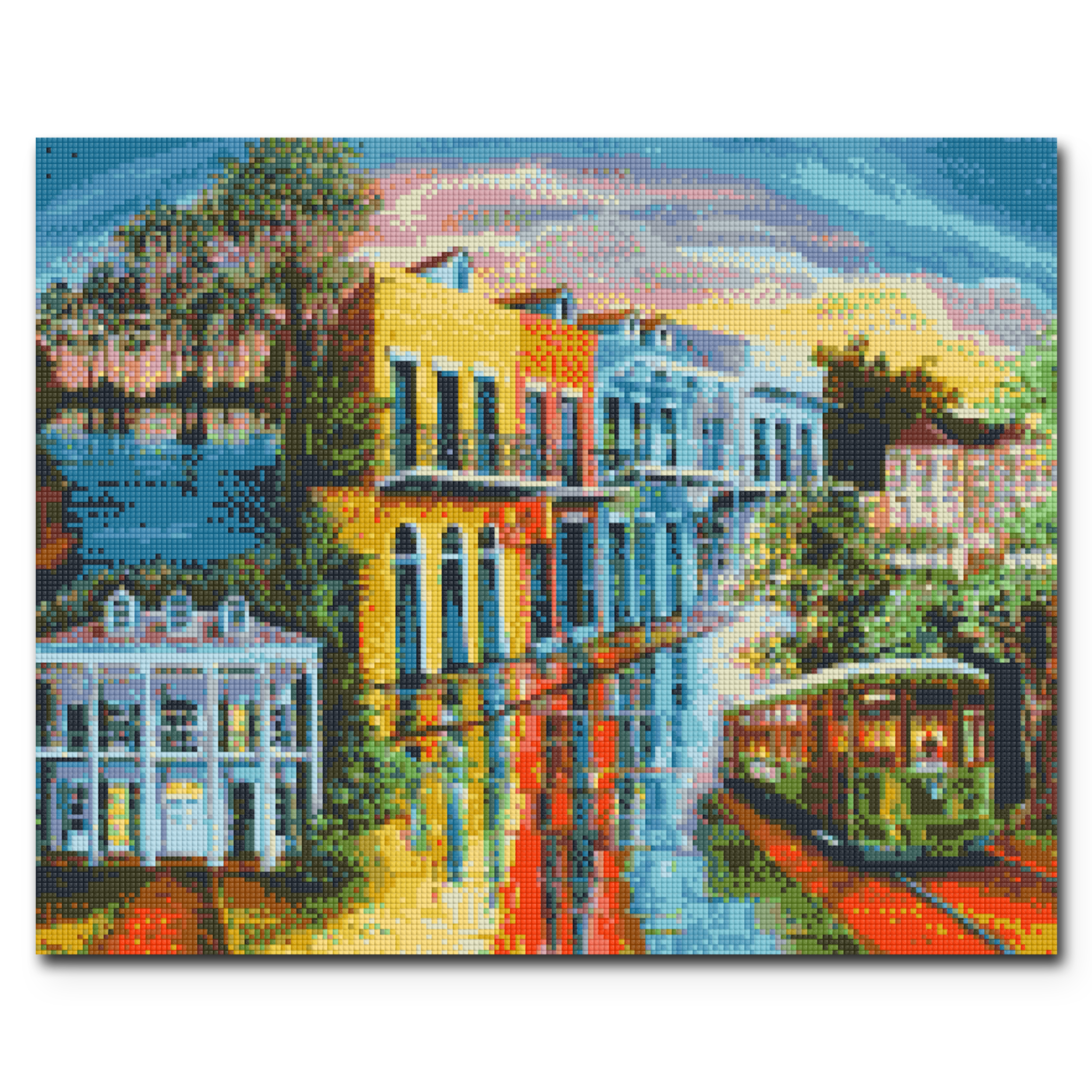 "Bayou to the Big Easy" Diamond Painting Kit Craft-Ease™ - Exclusive Series (40 x 50 cm)