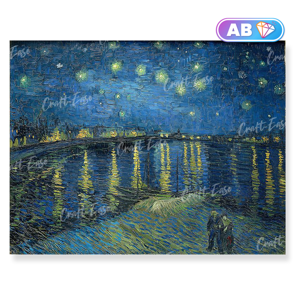 The Starry Nights Diamond Painting Craft-Ease