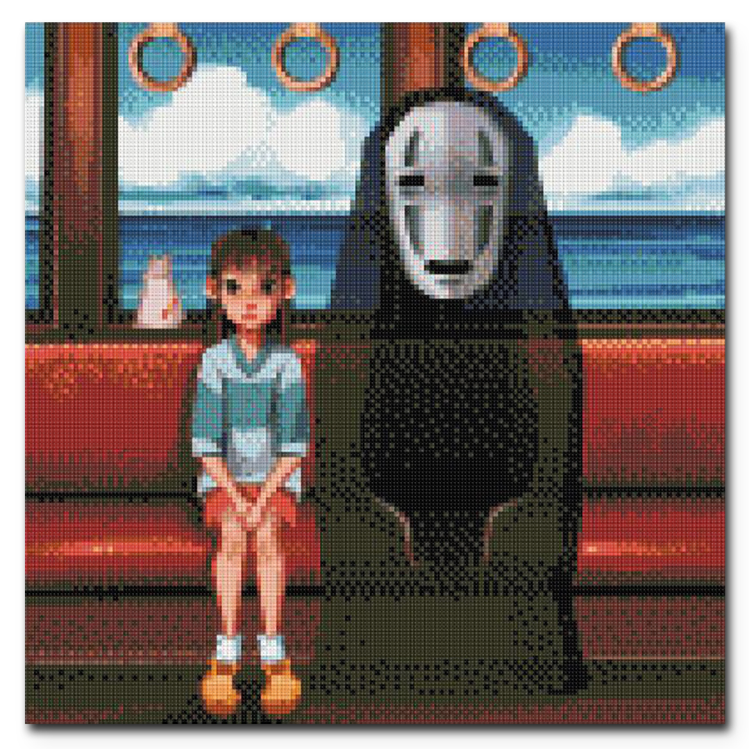 "Spirited Away" Diamond Painting Kit Craft-Ease™ (Multiple sizes)