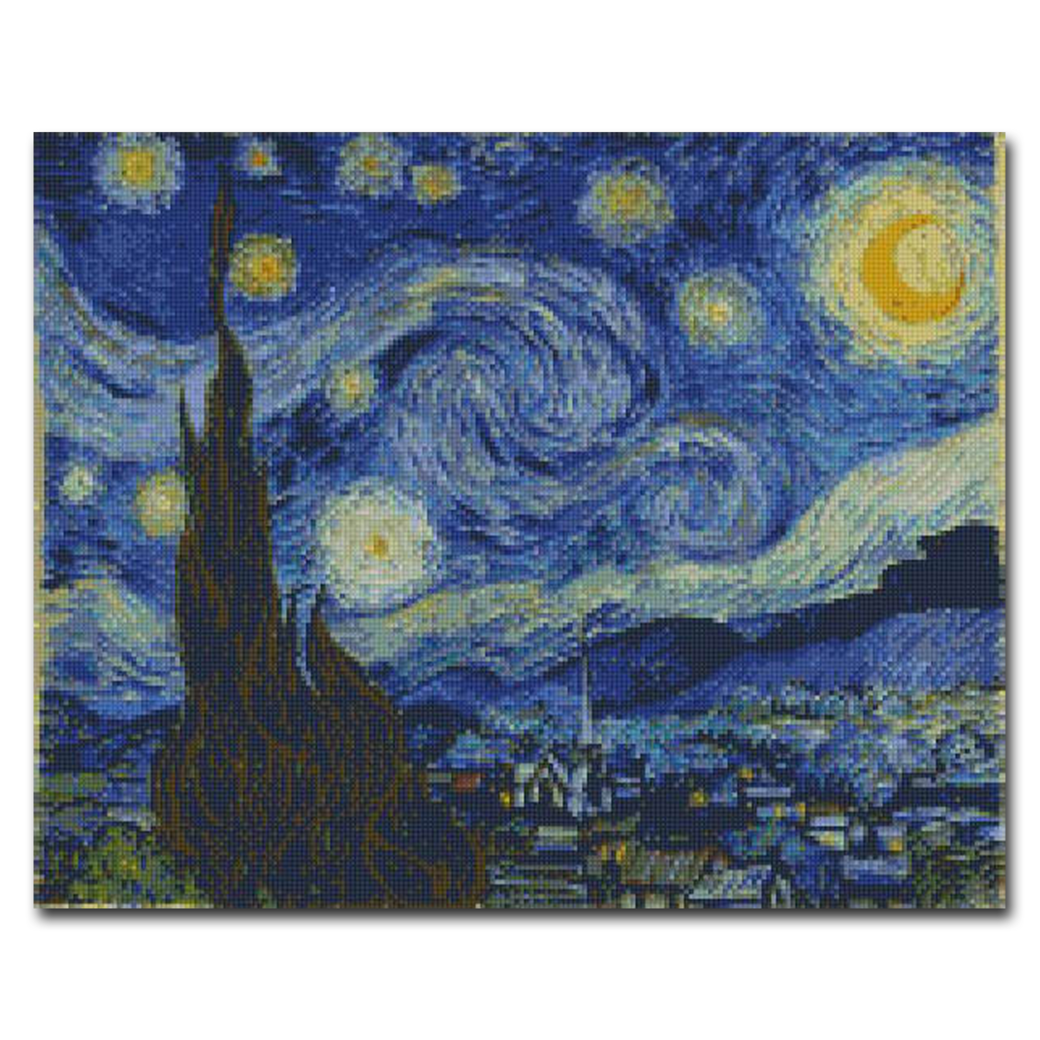 The Starry Nights - Kit de pintura diamantes